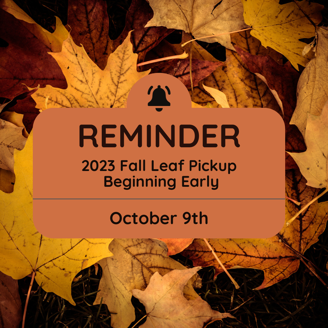 2023 Fall Leaf Pickup Beginning Early Monroe 365